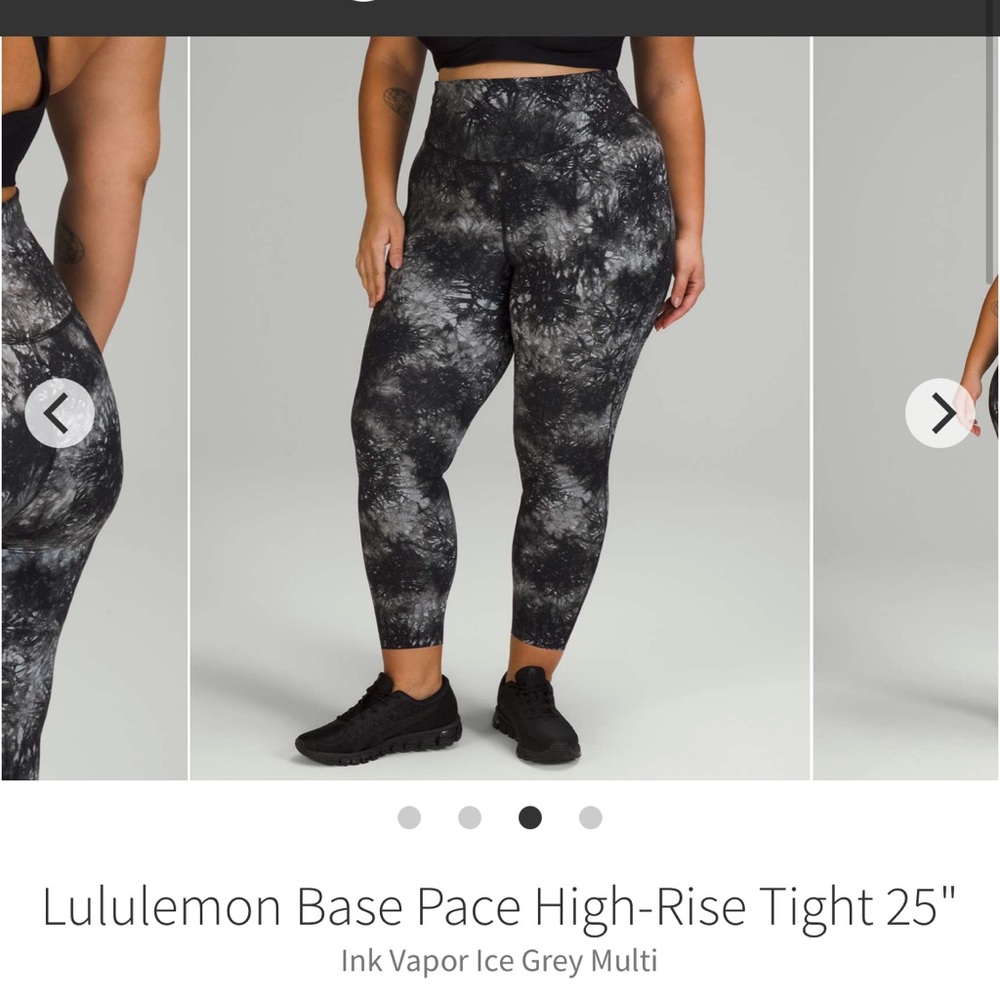 lululemon base pace 25” legging